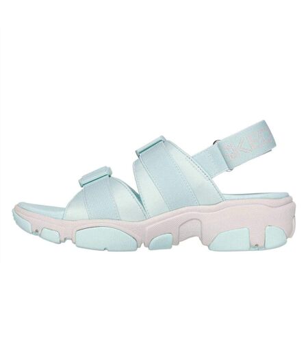 Sandales Femme Turquoise Pâle Skechers