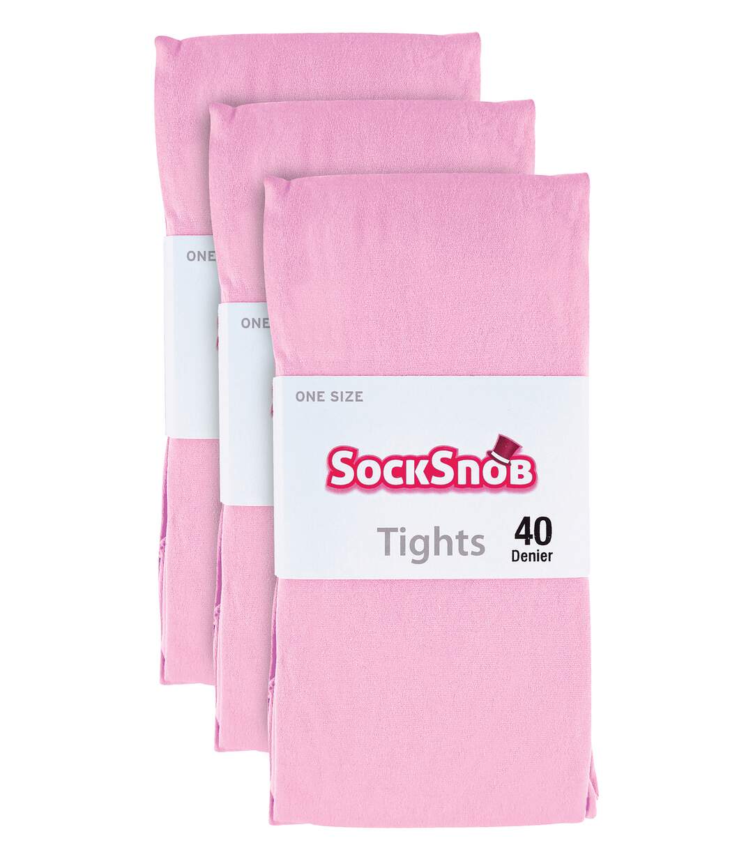 3 Pair Multipack Ladies 40 Denier Pastel Tights | Sock Snob | Comfortable Soft Bright Coloured Tights for Women-2