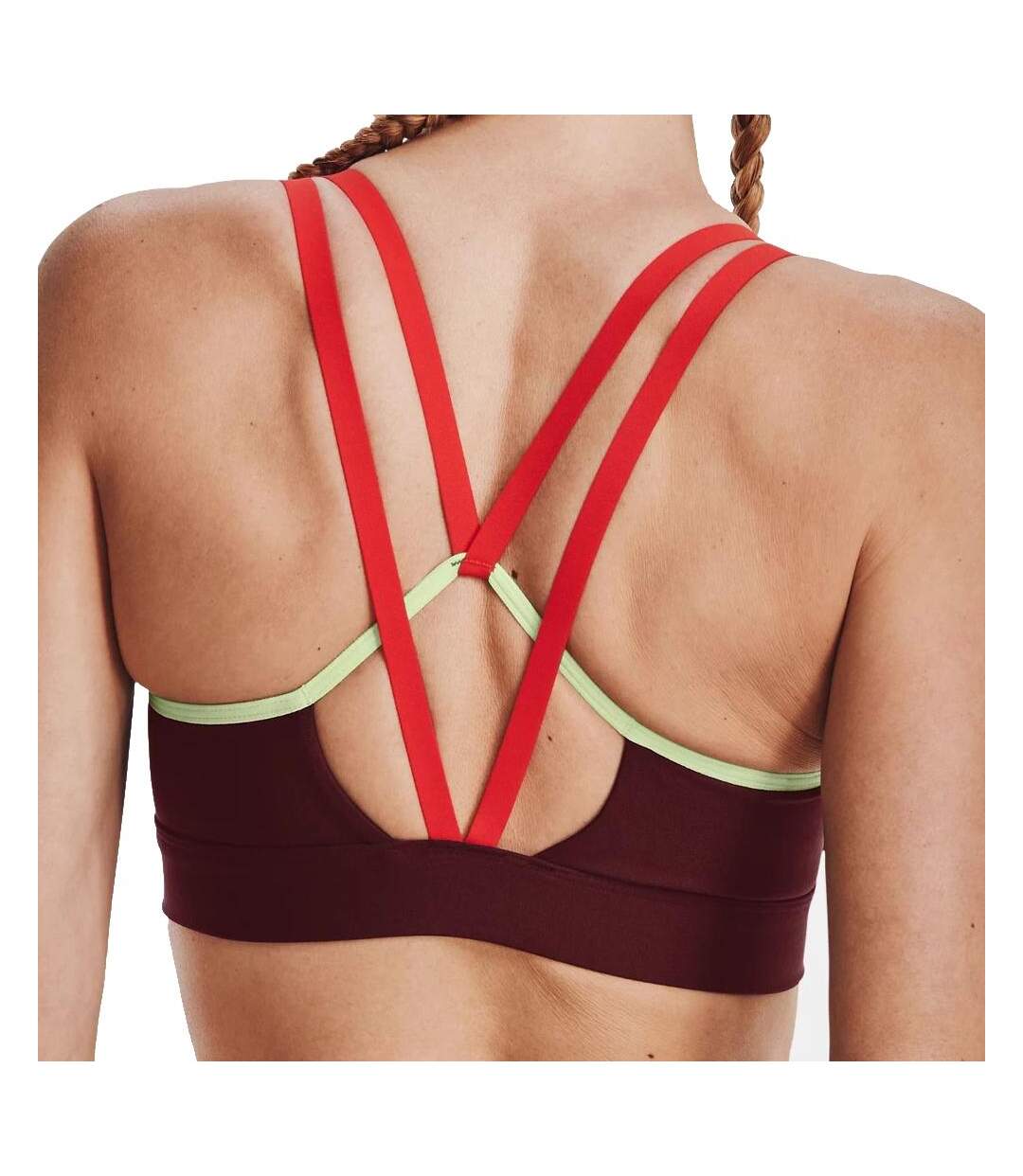 Brassière Rouge Femme Under Armour Infinity - M-2