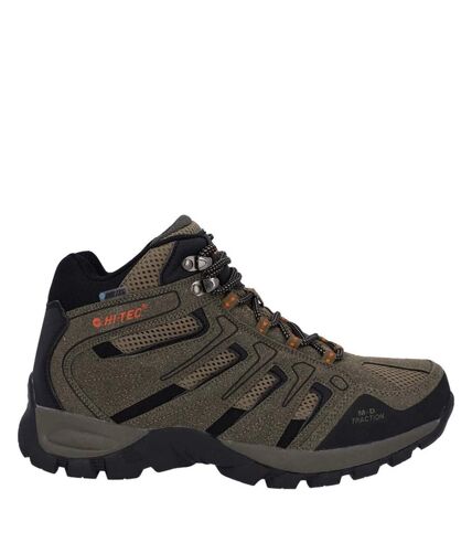 Hi-Tec Mens Torca Mid Cut Walking Boots (Dark Taupe/Desert) - UTFS10357