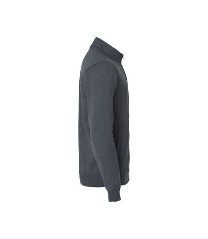 Clique Mens Full Zip Jacket (Anthracite Melange) - UTUB1014