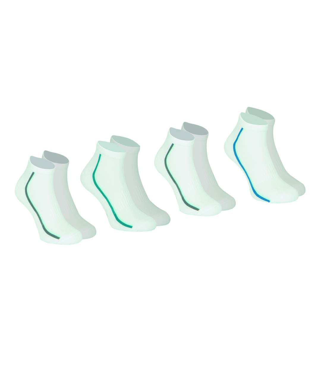 Lot de 4 paires de socquettes homme Odor Control Athena-2