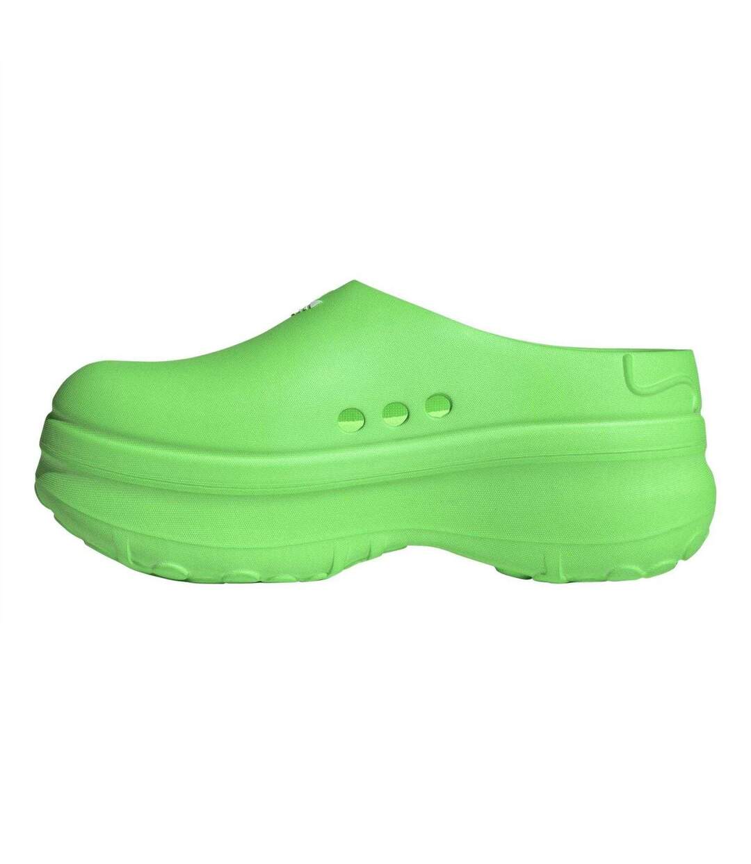 Womens/ladies Stan Smith Clogs Green Adidas-3