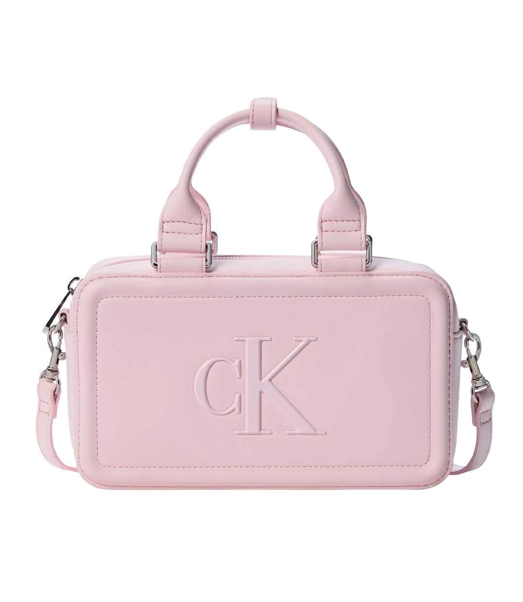 Sac à bandoulière rose femme calvin klein jeans bold-1