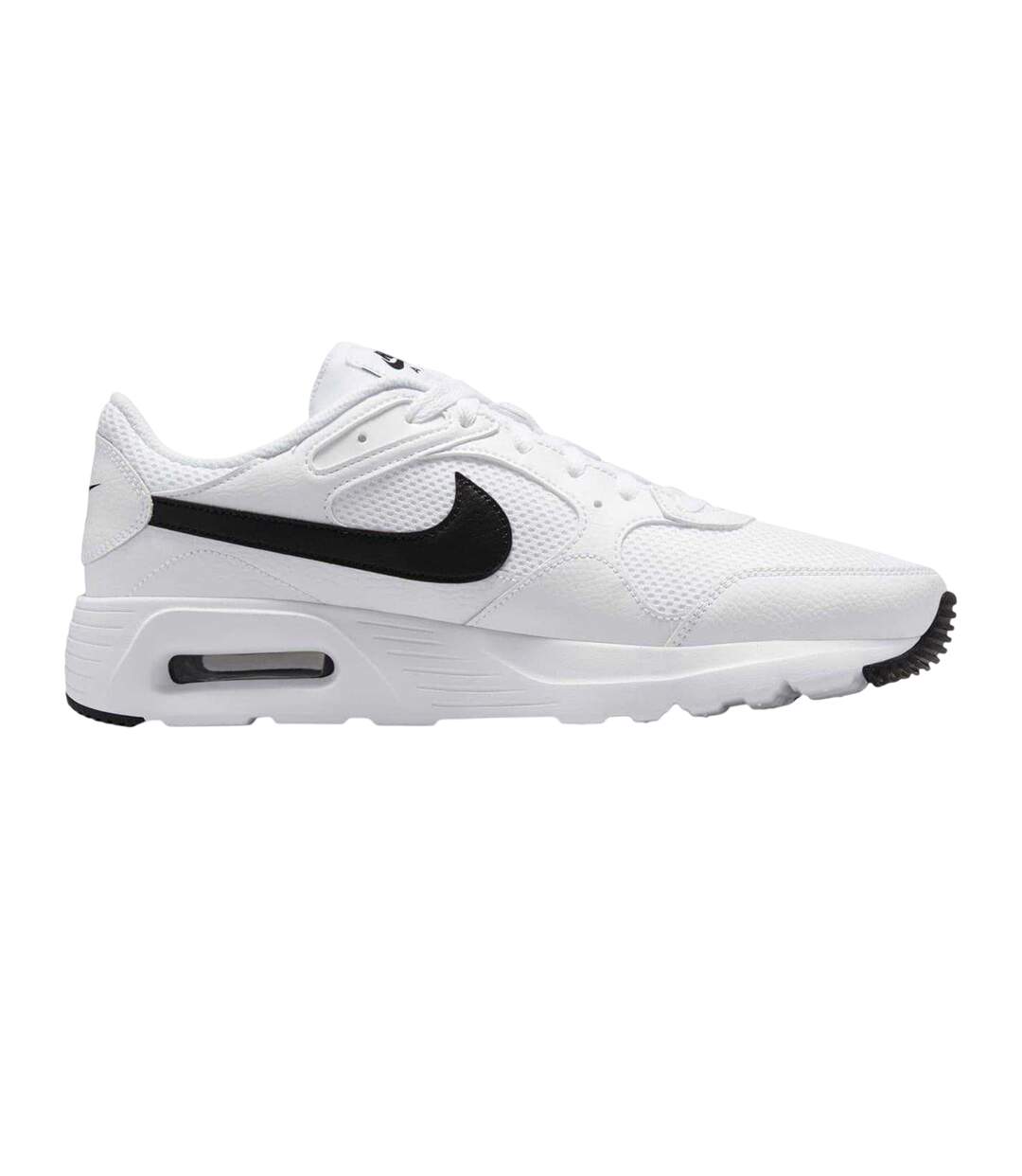 Baskets Air Max Sc Homme Blanc Noir Nike-1