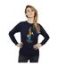 Disney Sweat Femme/Les femmes Goofy Christmas Lights (Bleu marine) - UTBI28113-2