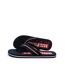 Tongs noires homme tommy hilfiger corporate - 40-1
