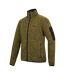 Mens Newhill Marl Full Zip Fleece Jacket Wood Brown Regatta-3