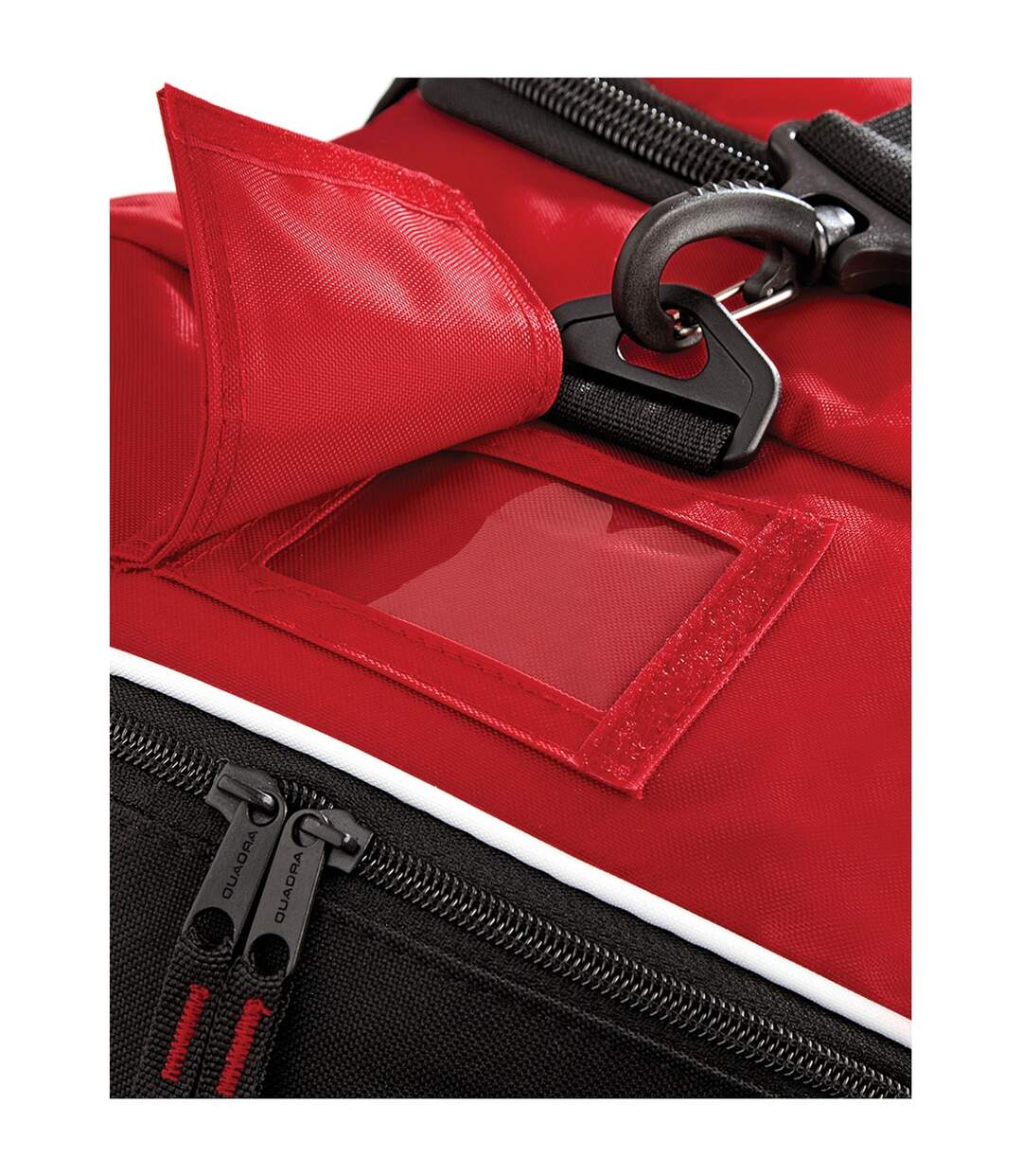 Teamwear Jumbo Kit Bag One Size Classic Red Black White Quadra-3