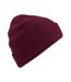 Bonnet adulte bordeaux Beechfield