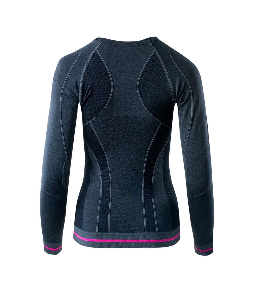 Haut Thermique Manches Longues 2rap Femme Anthracite Brugi-2