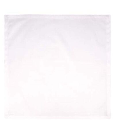 Lot de 10 serviette de table pour l'hotellerie - ICECREAM - blanc