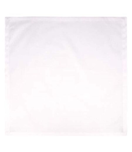 Lot de 10 serviette de table pour l'hotellerie - ICECREAM - blanc