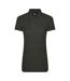 Womens/ladies polo shirt charcoal PRO RTX