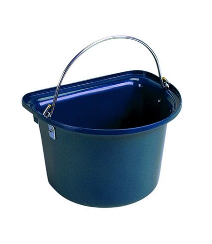 Flat sided bucket 15l blue Stubbs