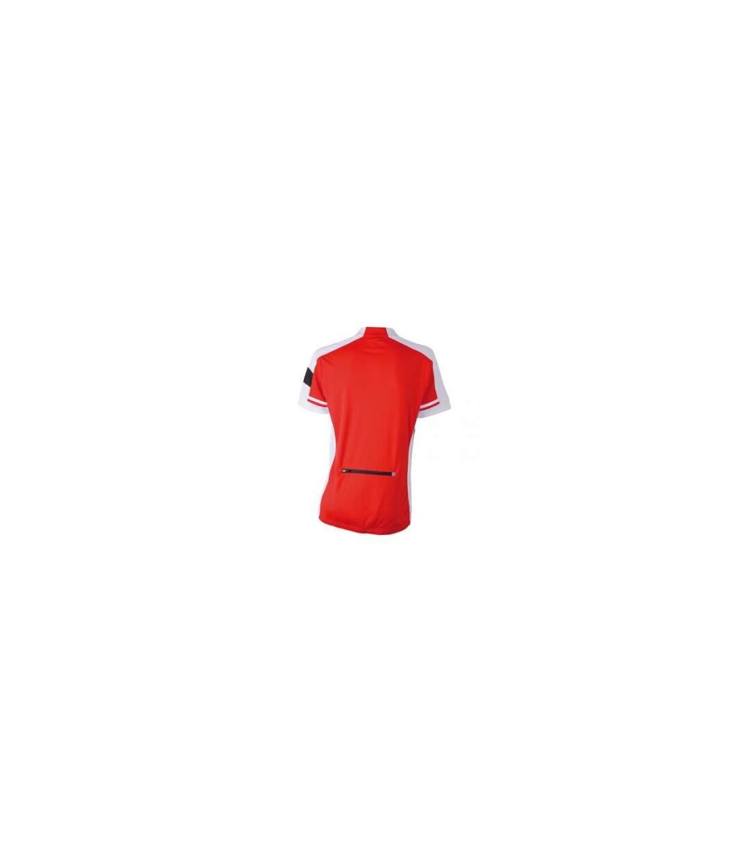 maillot cycliste zippé FEMME JN453 - rouge-3