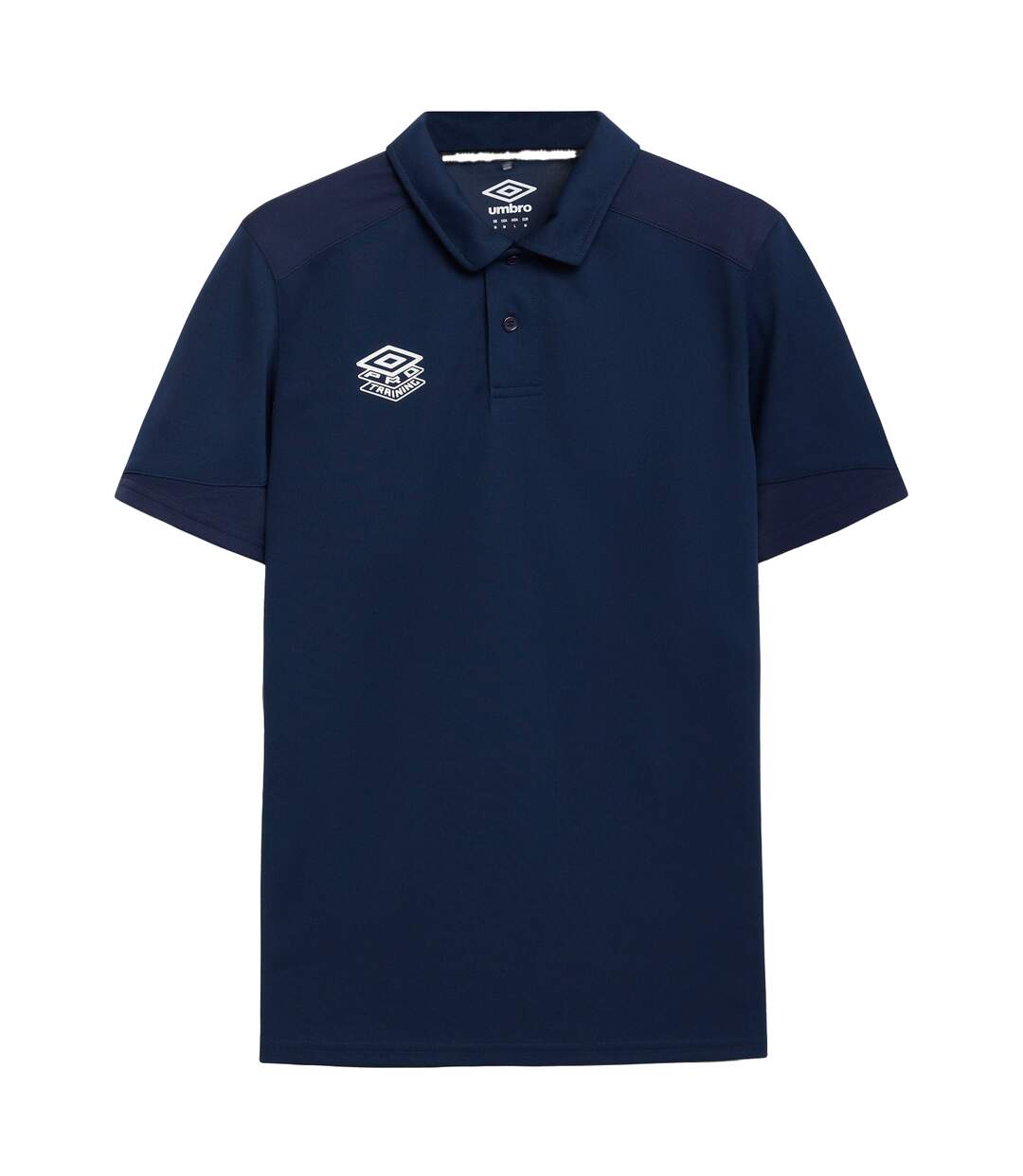 Unisex adult optimus training polo shirt navy Umbro-1