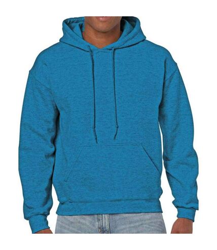 Unisex adult heavy blend hoodie antique sapphire Gildan