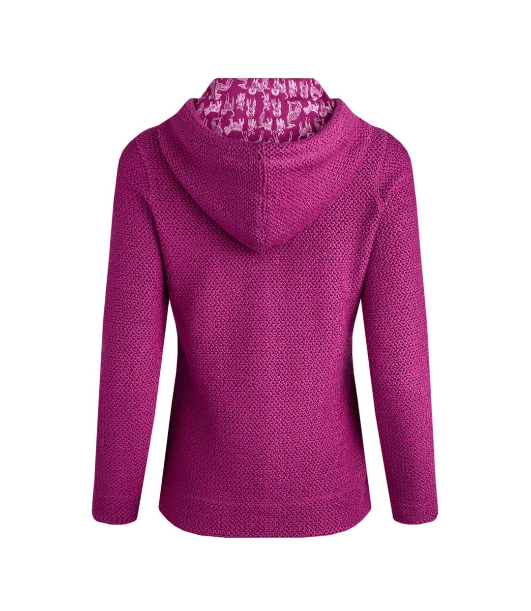 Veste À Capuche Chicoa Femme Magenta Weird Fish-2