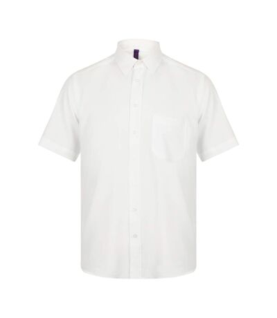 Chemise homme blanc Henbury