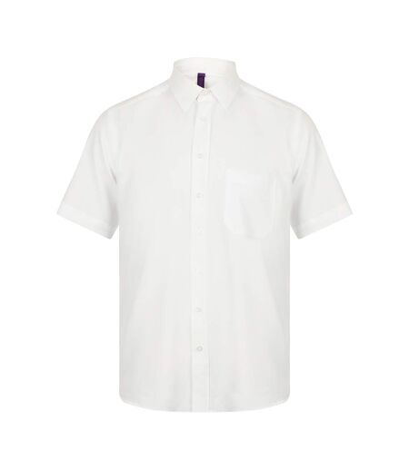 Chemise homme blanc Henbury