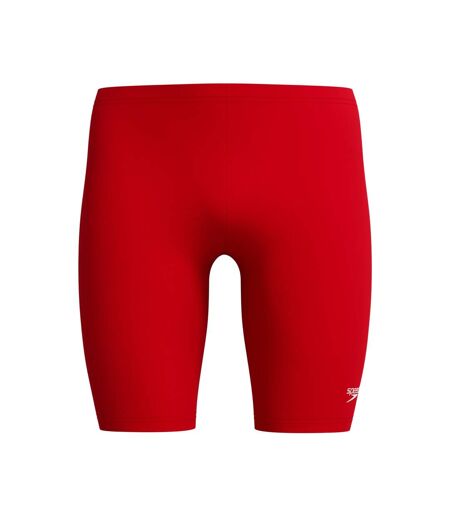 Mens Logo Endurance+ Jammer Shorts Red Speedo