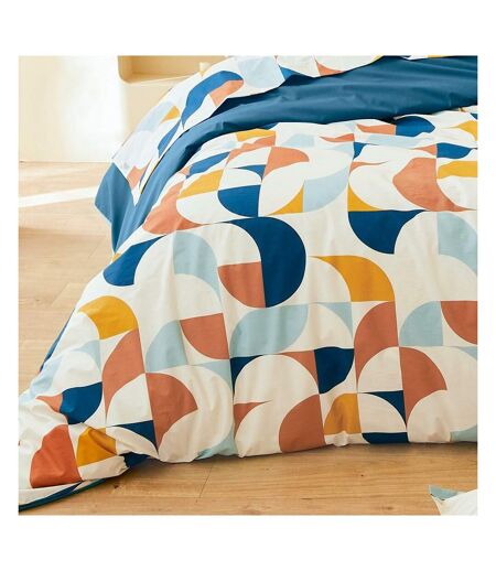 Drap plat percale de coton MODULO