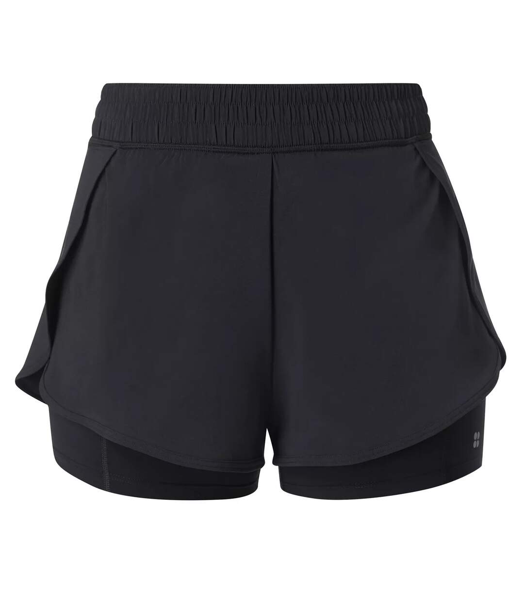 Short Décontracté Course À Pied Femme Noir Sweaty Betty-2