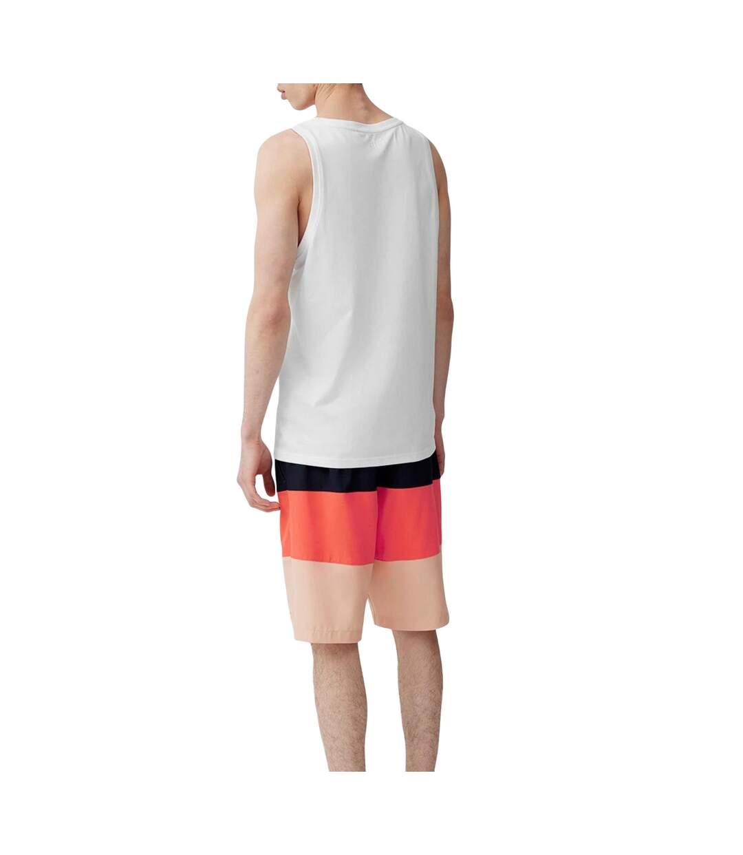 Short De Bain Ss23ubdsm024 Homme Rouge Bleu Marine 4F-2