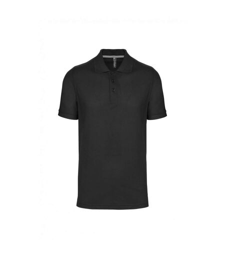 Kariban Mens Pique Anti-Bacterial Polo Shirt (Dark Grey) - UTPC6661