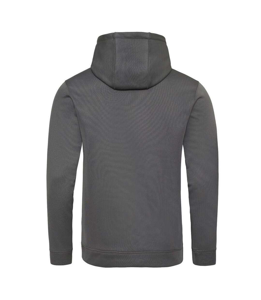 Sweat À Capuche Sports Adulte Gris Acier Awdis-2