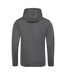 Sweat À Capuche Sports Adulte Gris Acier Awdis-2