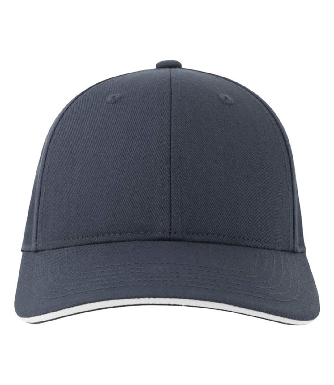 Casquette Liberty Sandwich-s Bleu Marine Blanc Atlantis Headwear-3