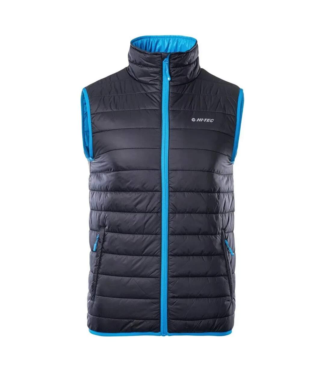 Veste Sans Manches Solner Homme Noir Bleu Clair Hi-Tec-1