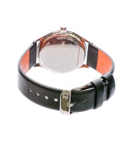 Montre Analogique Noir/Orange Femme Ted Lapidus - Taille unique