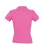 SOLS Womens/Ladies People Pique Short Sleeve Cotton Polo Shirt (Orchid Pink)