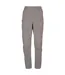 Pantalon De Randonnée Uni À Taille Semi-élastiquée Adventure Homme Gris Trespass-1