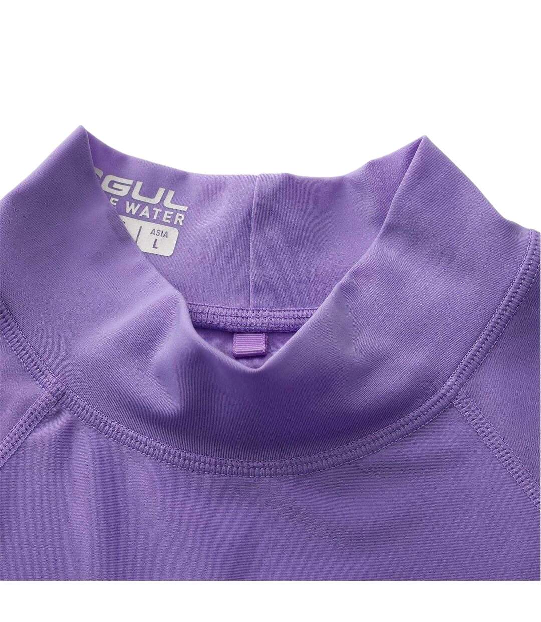 Haut De Bain Anti-irritation Motif/style Floral Femme Violet Gul-4