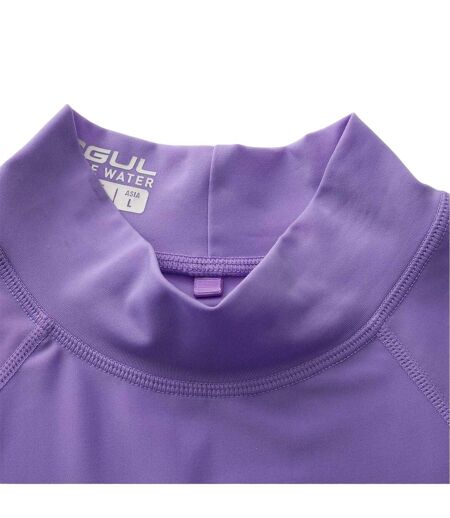 Haut De Bain Anti-irritation Motif/style Floral Femme Violet Gul