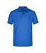 Polo Homme Bleu Roi James And Nicholson-1