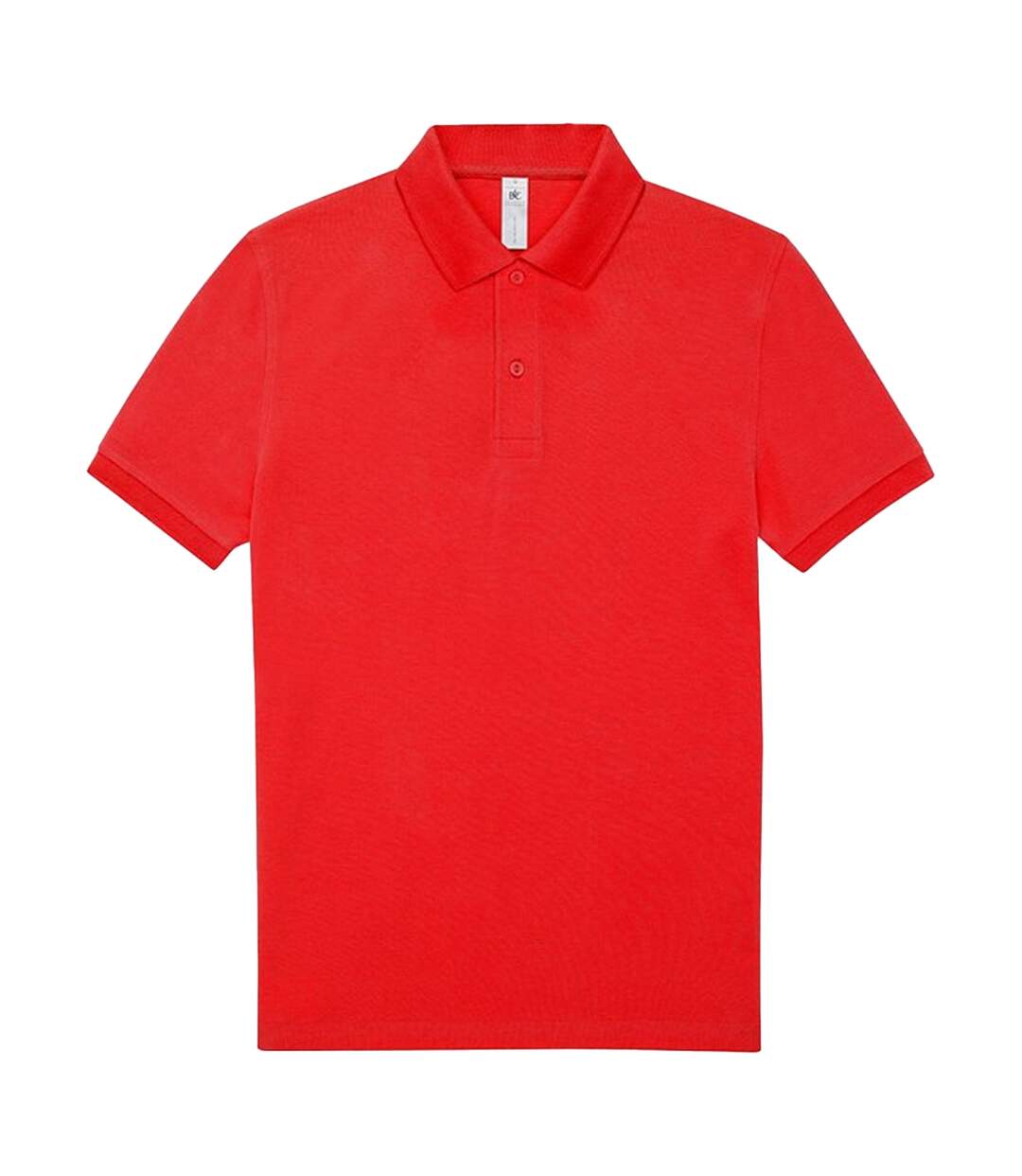 Mens polo shirt red B&C-1