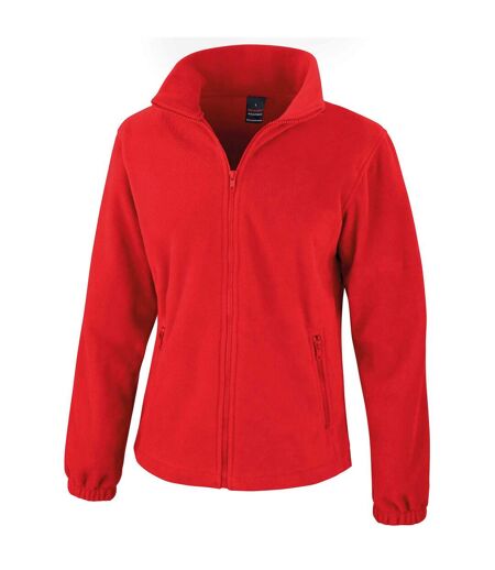 Result Core Womens/Ladies Norse Outdoor Fashion Fleece Jacket (Flame Red) - UTRW9773