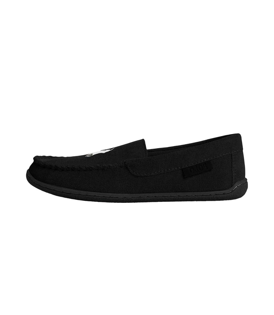 Mens Suede Moccasin Slippers Suede Ralph Lauren-3