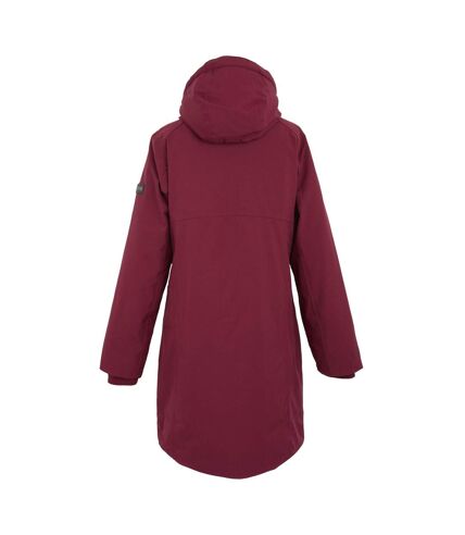 Veste imperméable yewbank femme rouge foncé / rouge clair Regatta