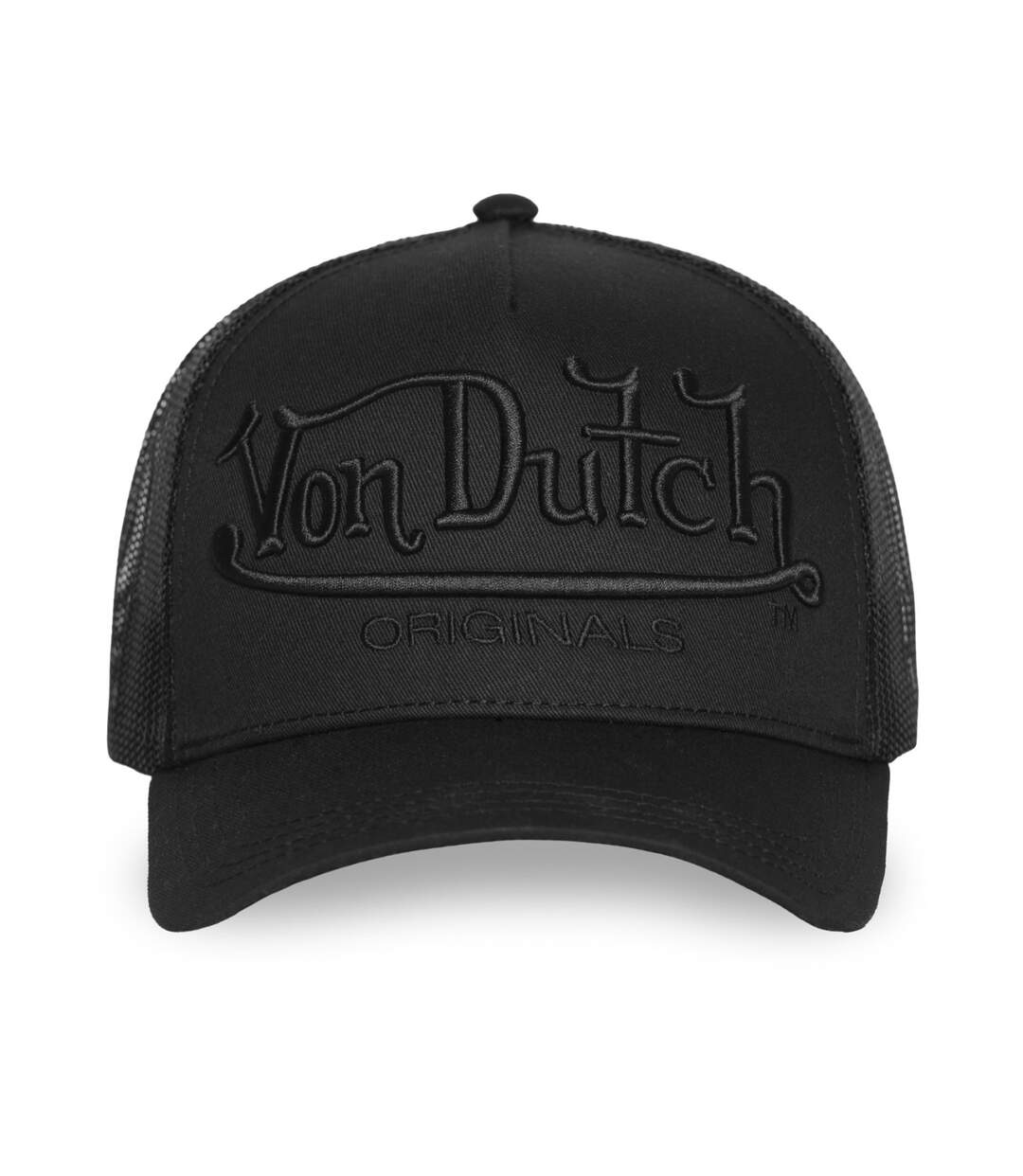 Casquette baseball avec filet et logo brodé Embroidery Style Vondutch-2