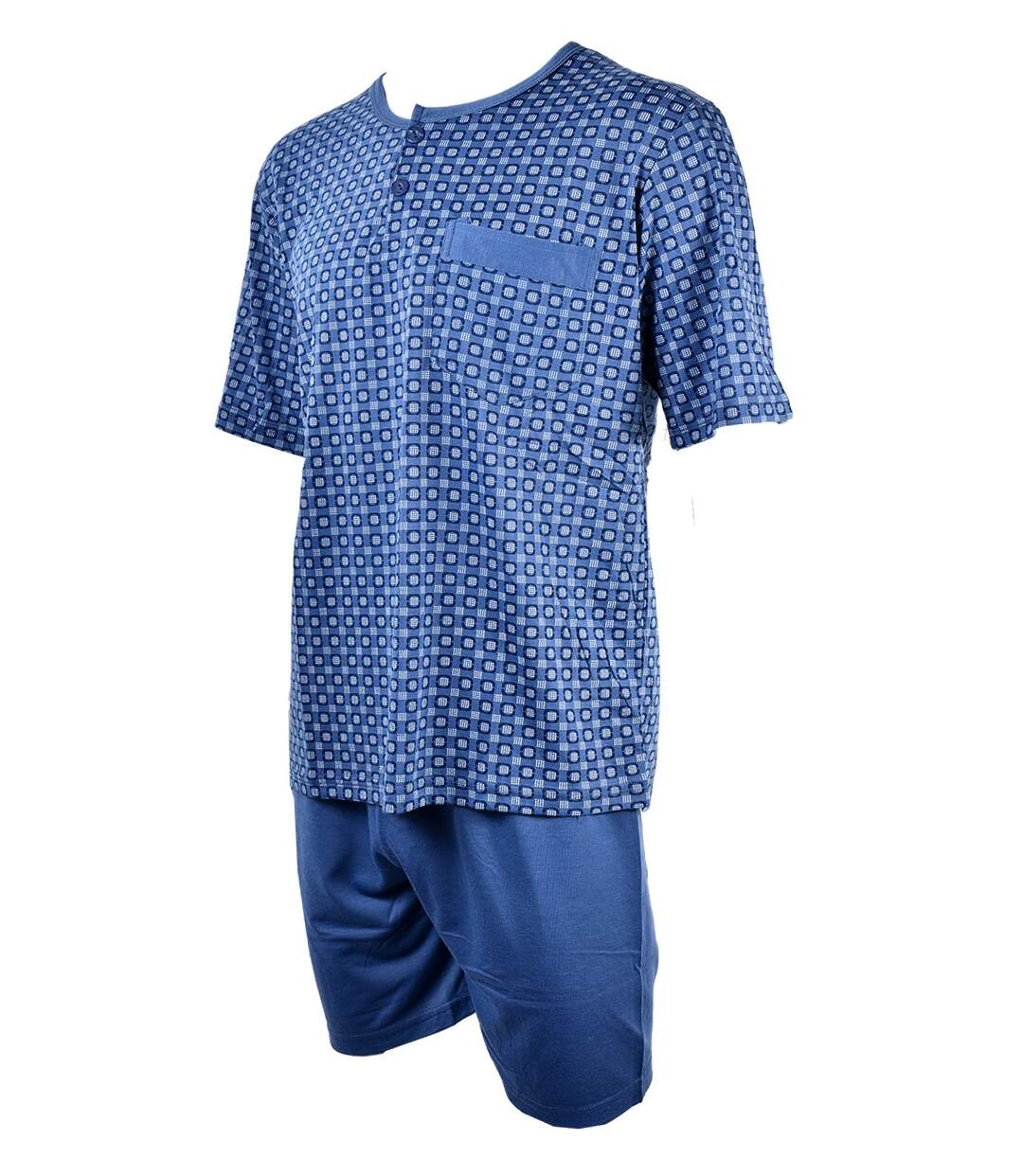 Pyjama Court Homme ECO HOMEWEAR 2863 MARINE-2