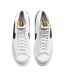 Baskets Montantes Blazer Femme Blanc Noir Nike-4