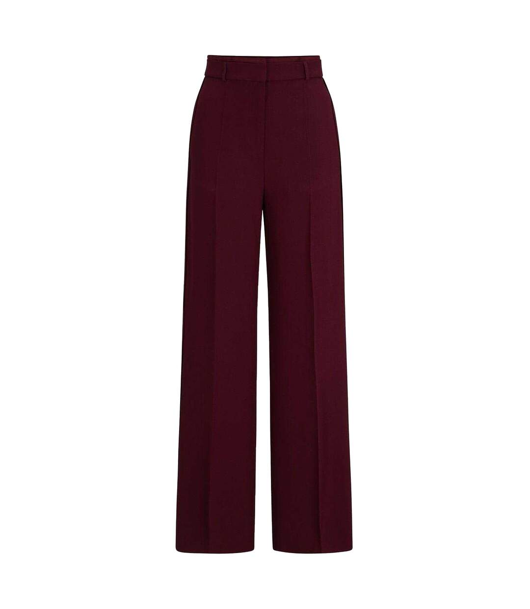 Pantalon Motif/style Uni Femme Rouge Boss-2