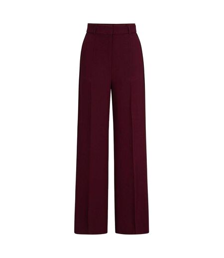 Pantalon Motif/style Uni Femme Rouge Boss