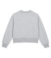 Umbro Womens/Ladies Core Boxy Sweatshirt (Grey Marl/White)
